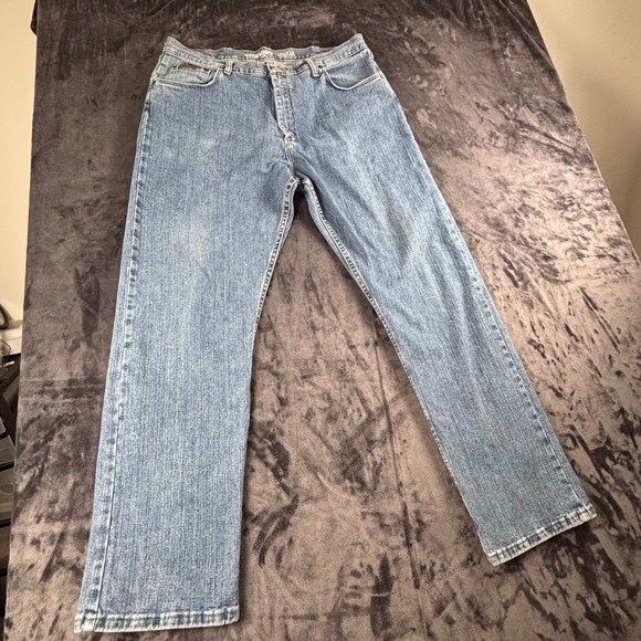 Wrangler Other - Wrangler Jeans Mens 38x32 Blue Advanced Comfort Straight Leg MGW26MW